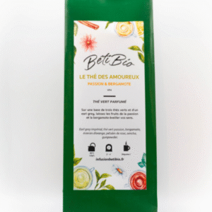 Blend de Chine – Thé vert bio, Passion & Bergamote – 100g