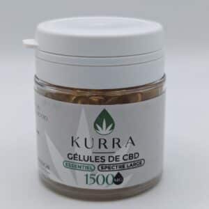 gélules de CBD spectre large