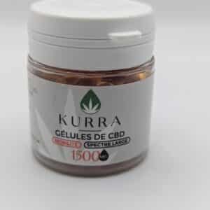 Gélules CBD liquides Confort articulaire – Curcuma & Gingembre