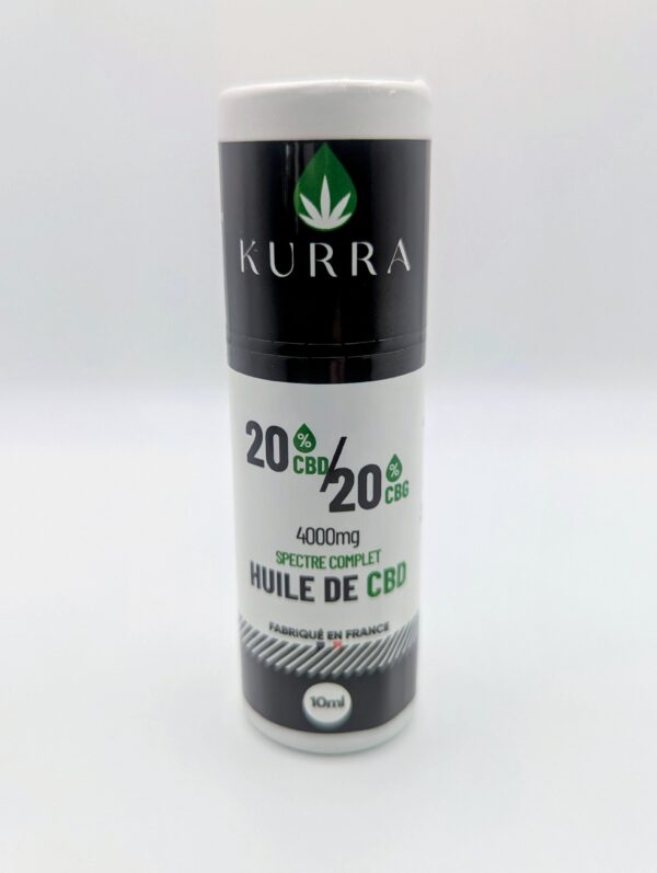 Huile CBD & CBG spectre complet 4000 MG – Image 2